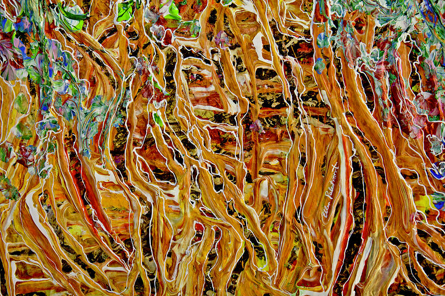 Rooted In Earth Painting by Ellen Palestrant