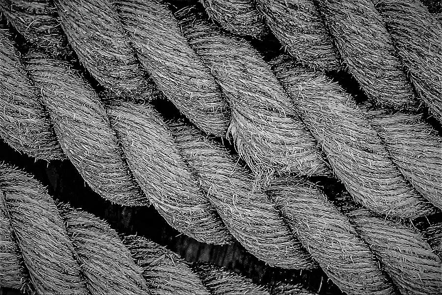 Rope1a Photograph by John Linnemeyer