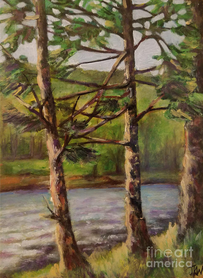 Ropers Hollow 2 Painting by Judith Whittaker