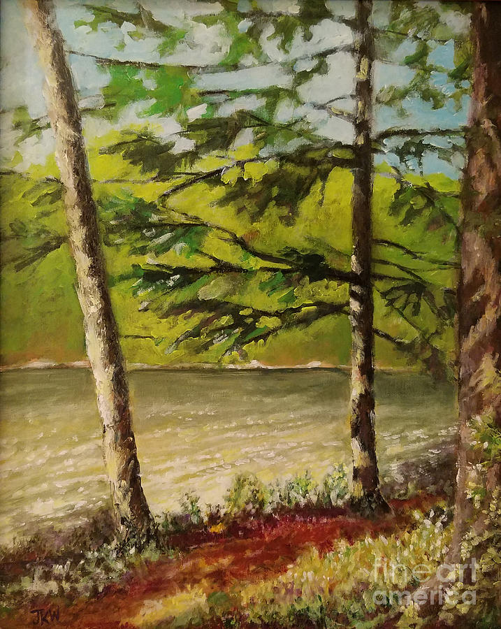 Ropers Hollow 3 Painting by Judith Whittaker