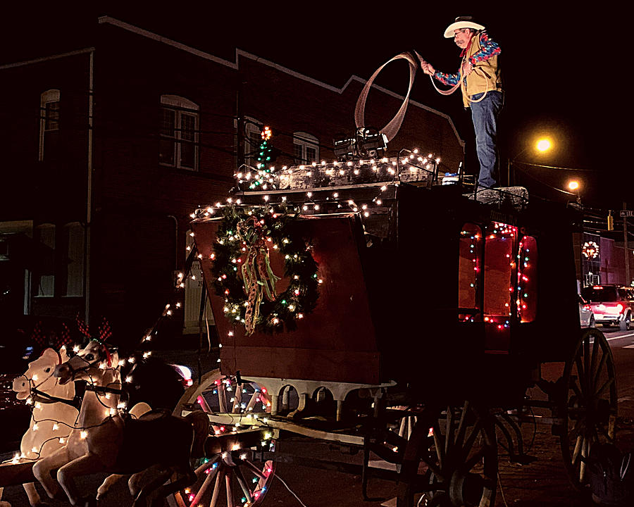 Ropin the Season Photograph by Lee Darnell