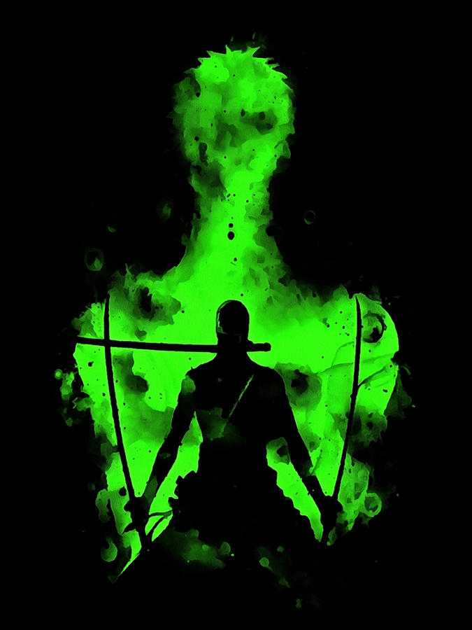 Roronoa Zoro Logo Digital Art By William Stratton