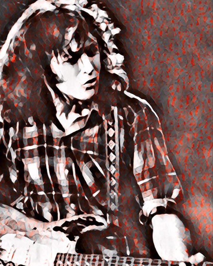 Rock And Roll Photograph - Rory Gallagher by Jade Price