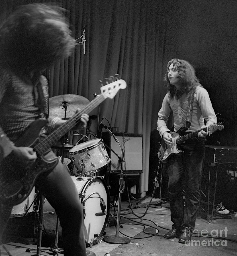 Rory Gallagher Rockin the Whiskey-A-Go-Go Photograph by Wernher Krutein