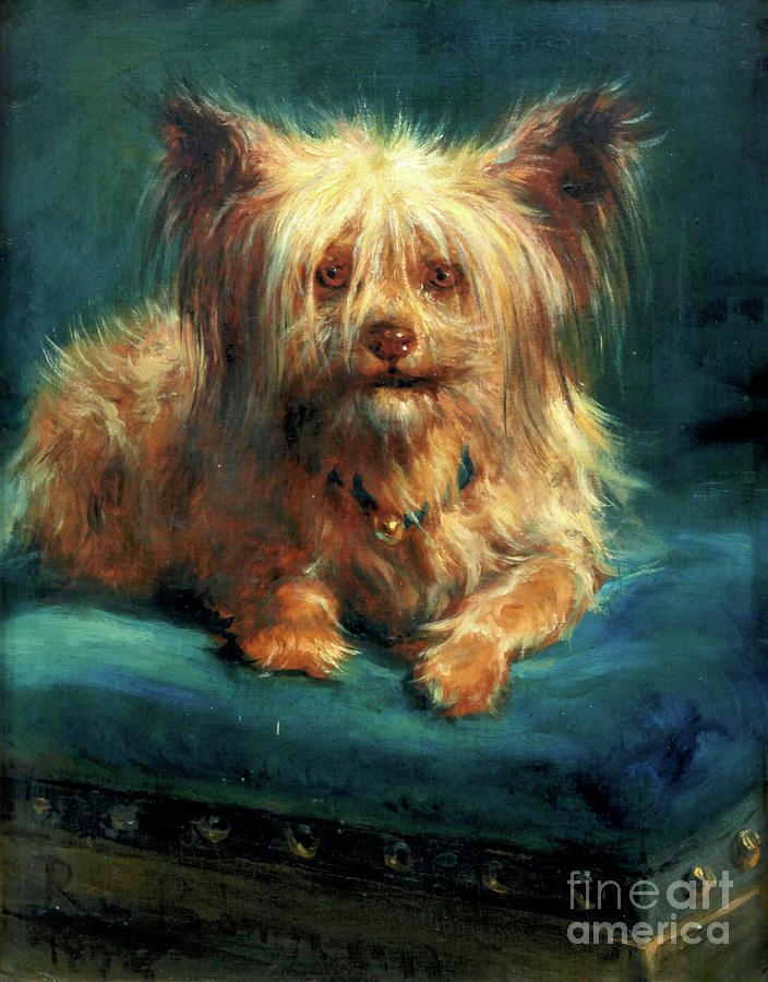 Rosa Bonheur - Toutou, the most loved Painting by Alexandra Arts