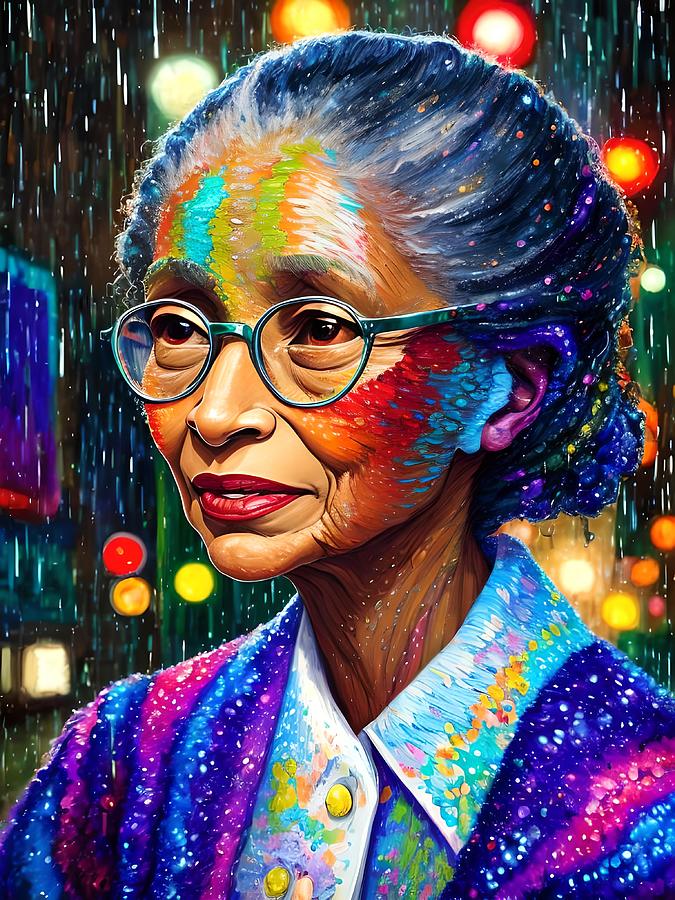 Rosa Parks Digital Art by Bliss Of Art - Fine Art America