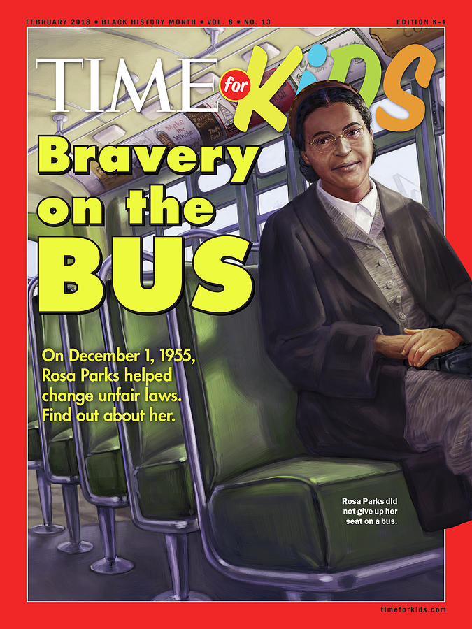 Rosa Parks TIME for Kids Photograph by TiME