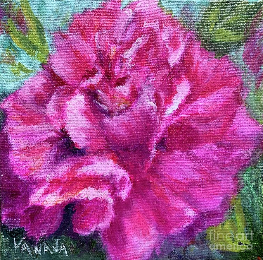 Rosa Painting by Vanajas Fine-Art