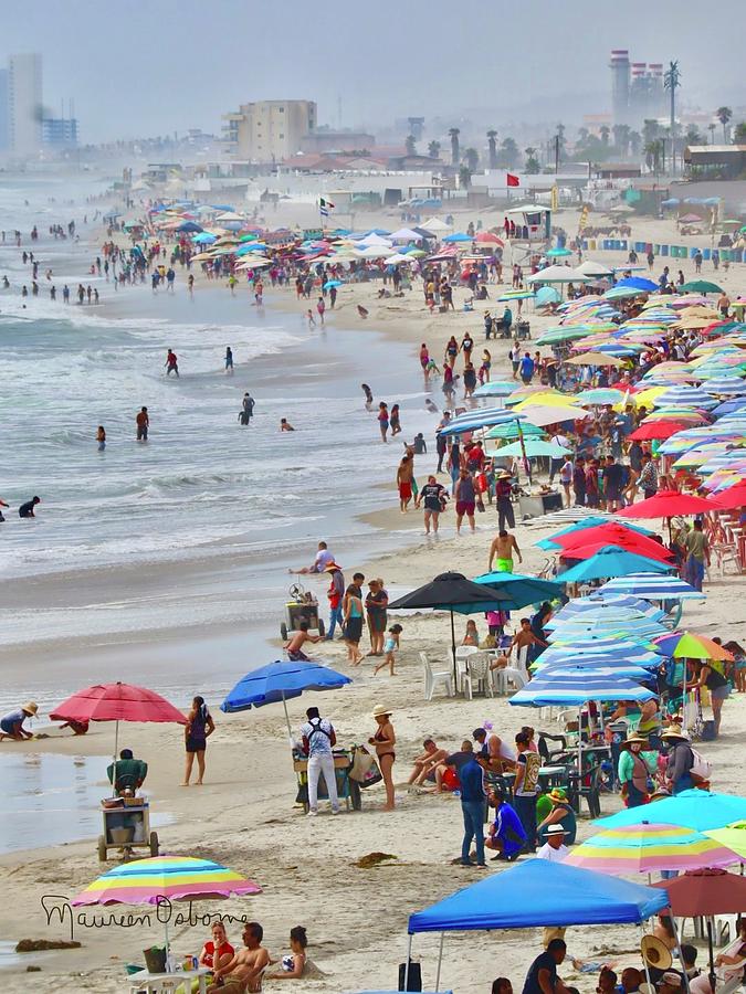 Rosarito Beach Day Photograph by Maureen Osborne - Fine Art America