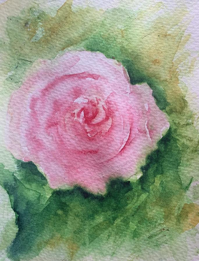 Rose 3 Painting by Christine Marie Rose