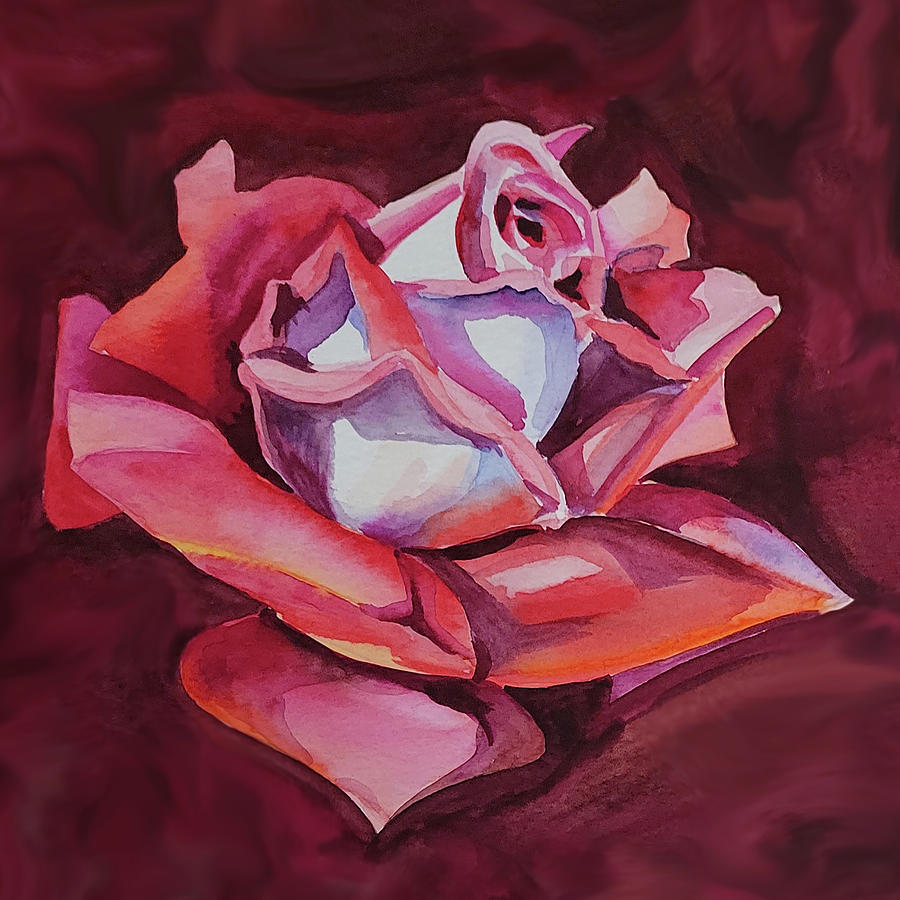 Rose Painting - Rose by Alena De Ploti