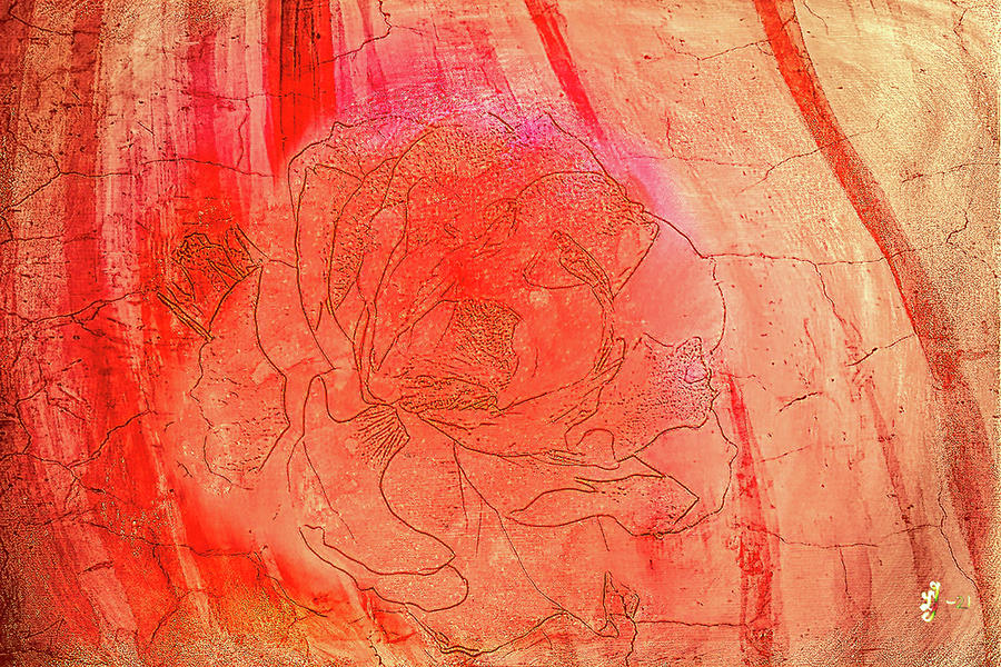 Rose and Light P #l5 Mixed Media by Leif Sohlman
