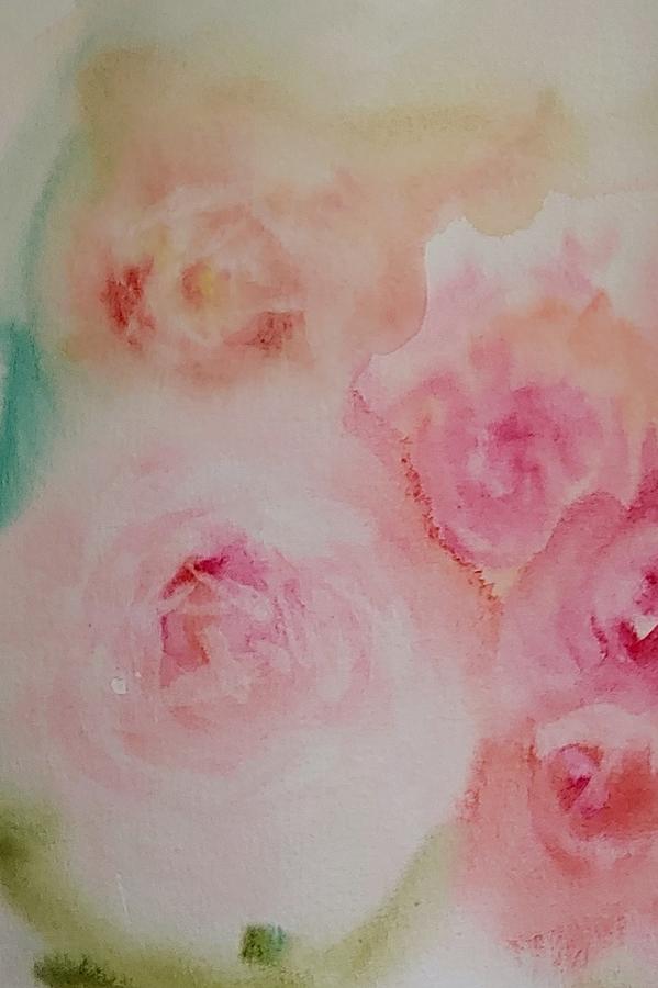 Rose Blanket Painting by Alma Yamazaki