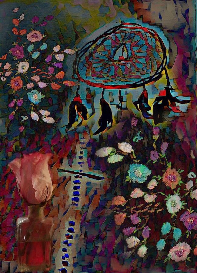 Rose Dream Digital Art by Michelle  White