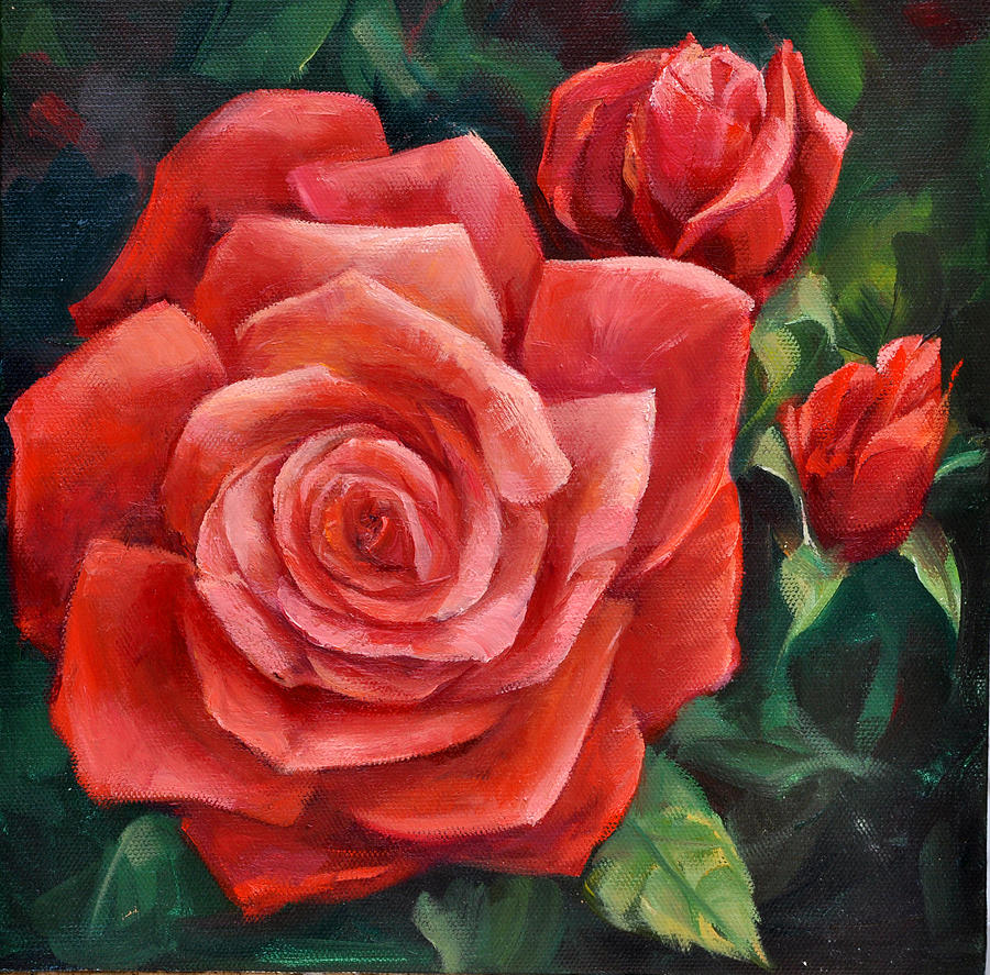 Rose Family Painting