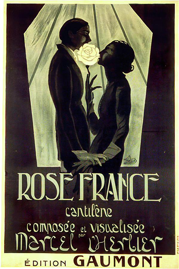 Vintage Mixed Media - Rose France, 1919 by Movie World Posters