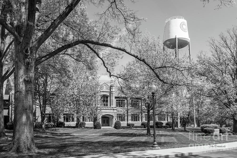 Rose Hulman Institute of Technology Water Tower Photograph by University Icons