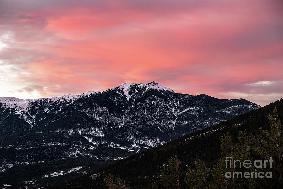 Rose Mountain view from Pedraforca Photograph by Andy Cannon - Fine Art ...