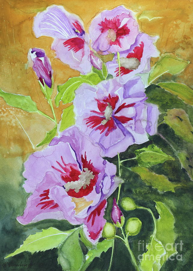 rose of sharon painting