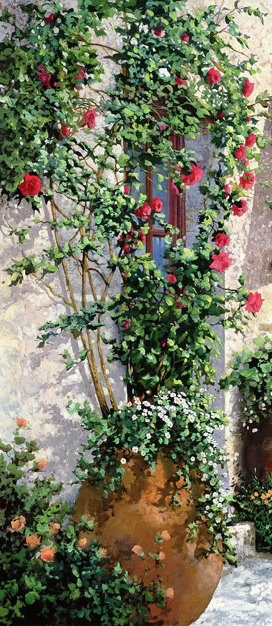 Rose Rampicanti Painting