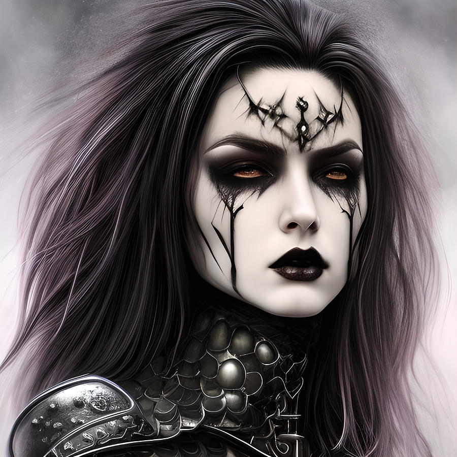 Rose the Gothic Medieval Knight of Mythical Lore Digital Art by Bella ...