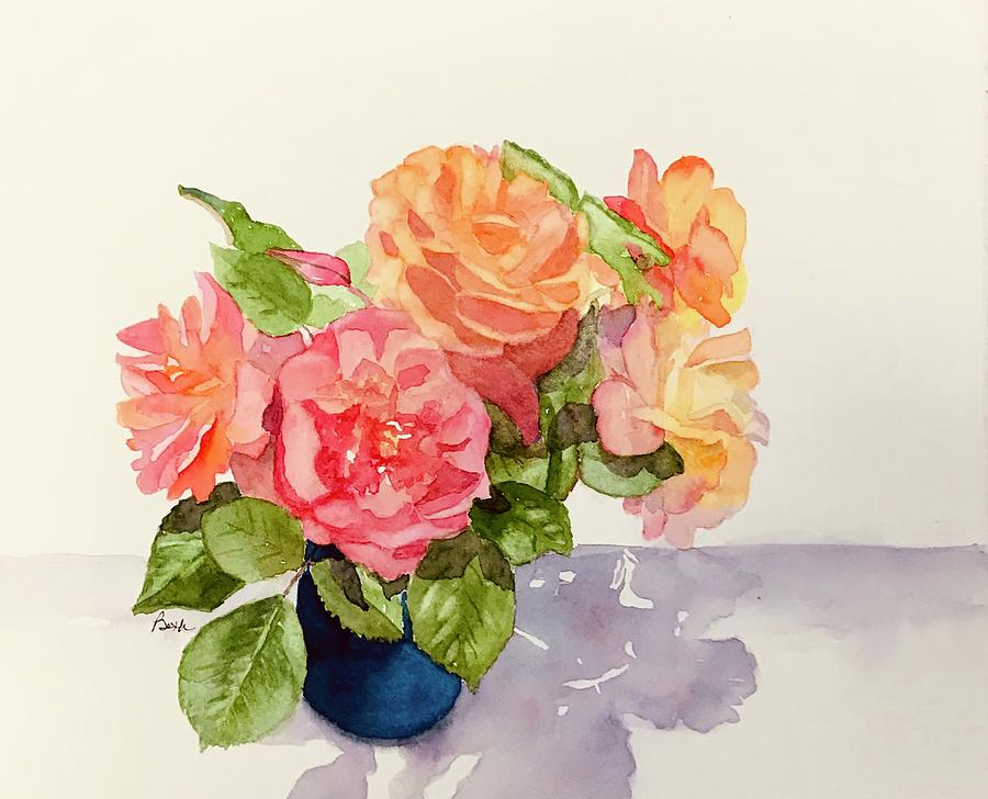 Roses Painting by Beth Fontenot