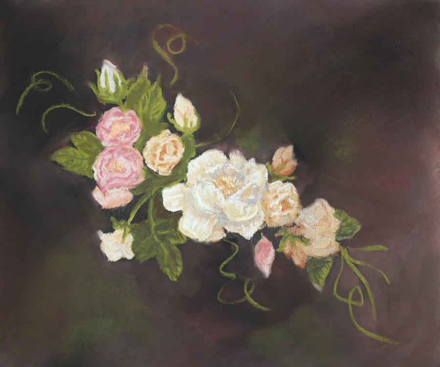 Roses Painting by Dorothy Riley