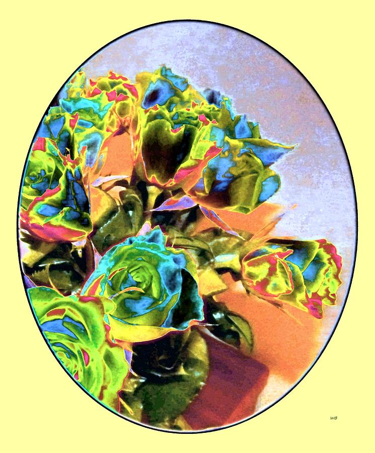 Roses For Grandma Digital Art