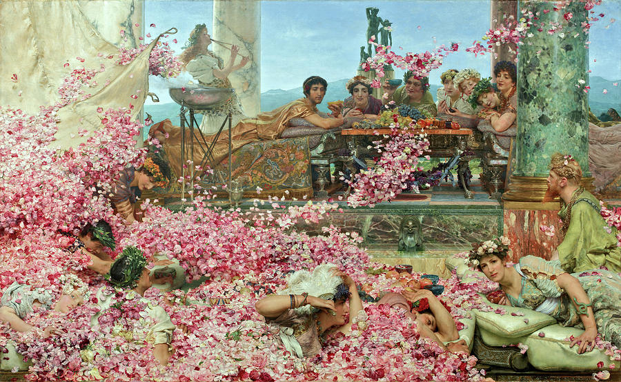 Roses of Heliogabalus Digital Art by Long Shot