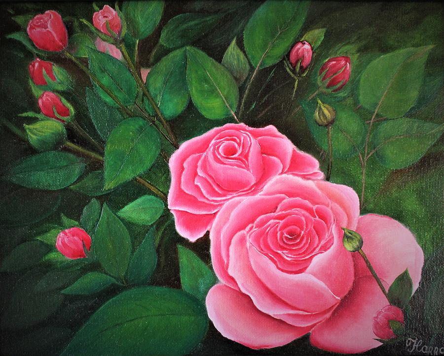 Roses Painting by Tanya Harr
