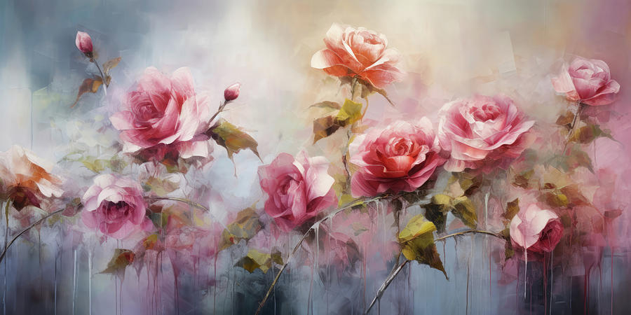 Roses Digital Art by Imagine ART