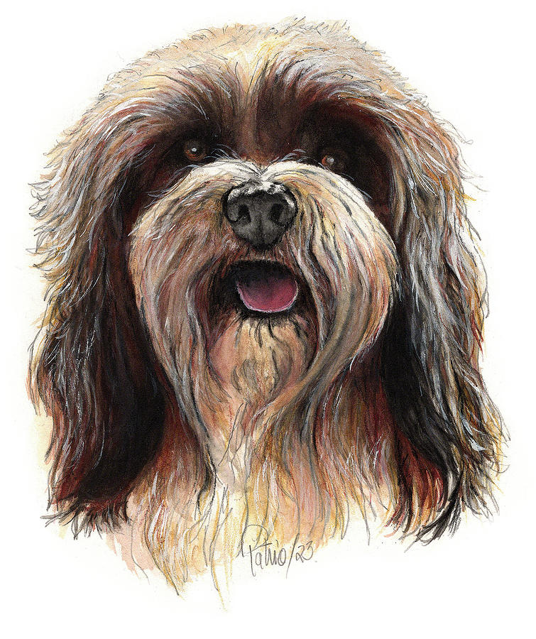 Rosie Painting Painting by Patrice Clarkson
