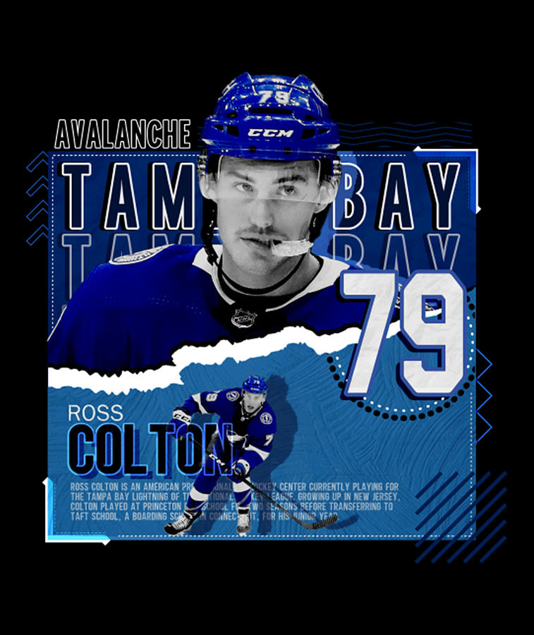 Ross Colton Hockey Digital Art by Kelvin Kent - Pixels