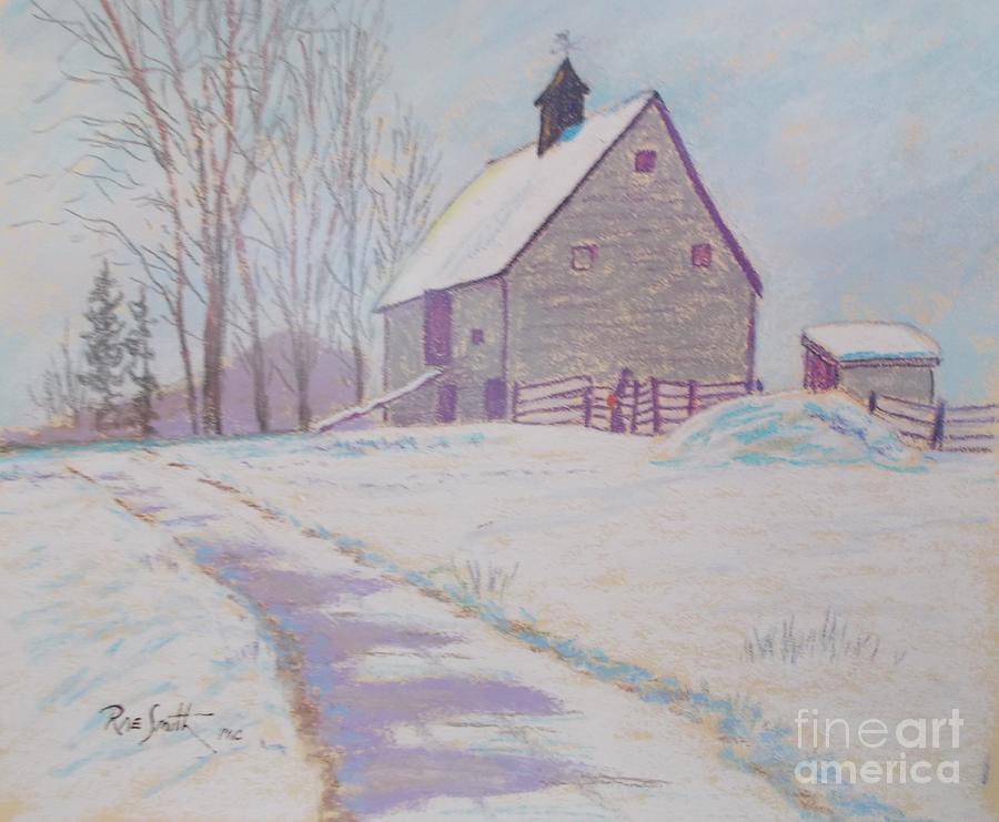 Ross Farm  Pastel by Rae  Smith PAC