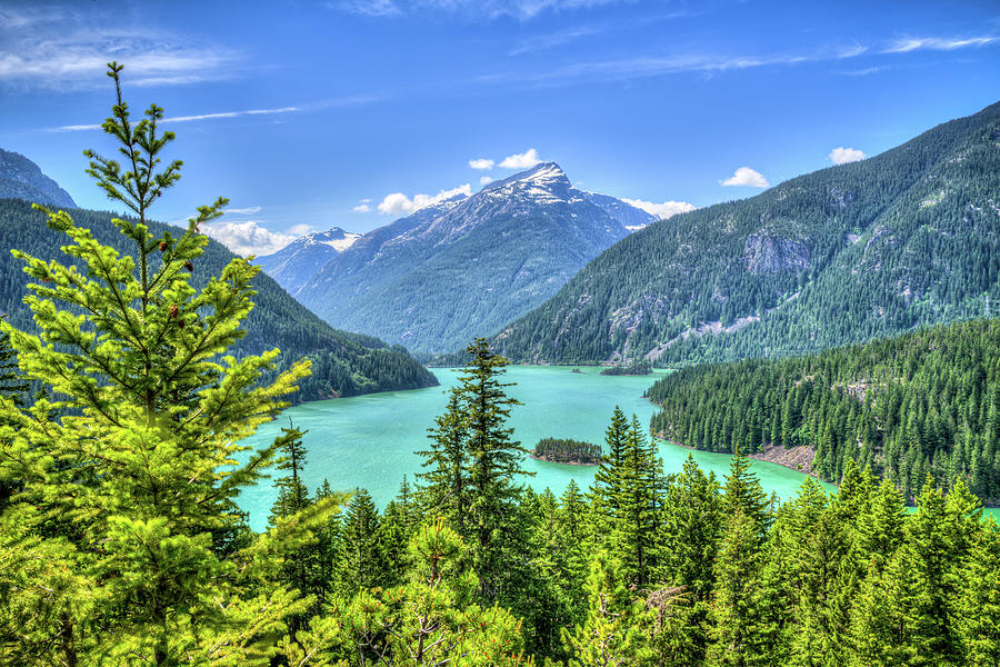 Diablo Lake One Photograph by Spencer McDonald