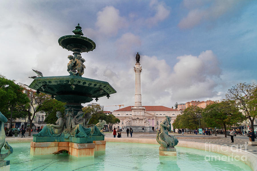 Rossio Square, Lisbon Photograph by Anastasy Yarmolovich