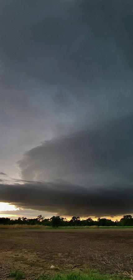 Rotating Storm in Kansas 5/26/21  Photograph by Ally White