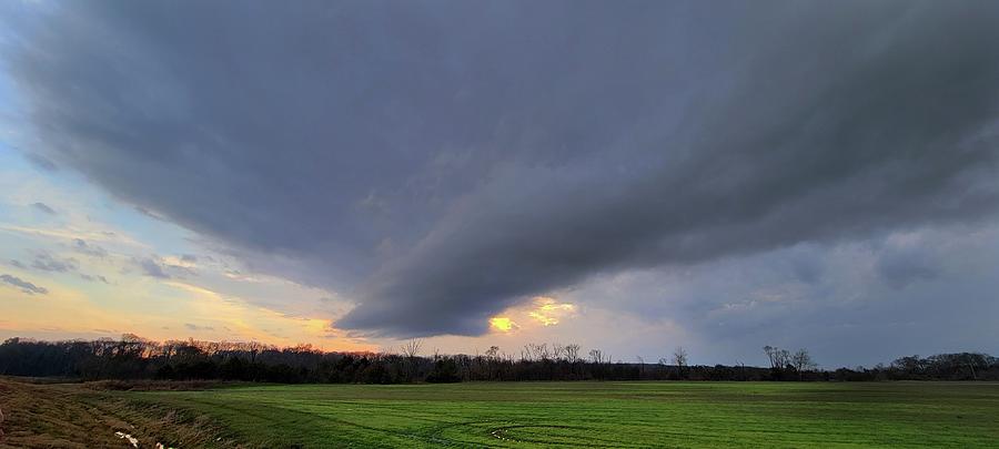Rotating Storm Near Shannon, Mississippi 12/29/21 Photograph by Ally White