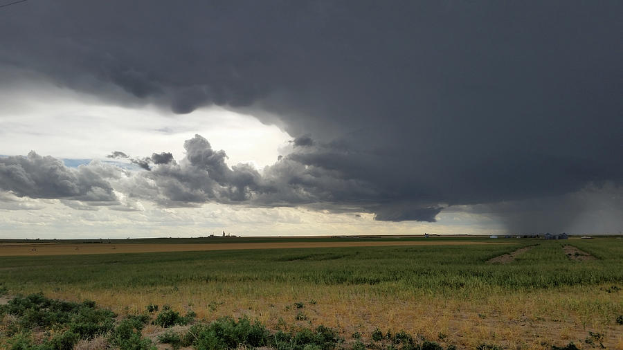 Rotating Thunderstorm Near Cheyenne Wells, Colorado  Photograph by Ally White