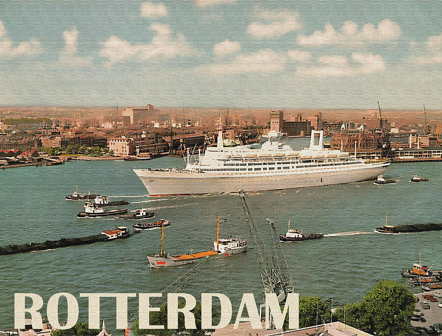 Landmark Photograph - Rotterdam, Netherlands by Long Shot