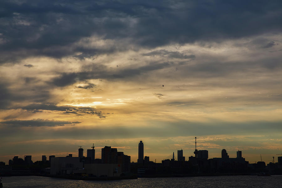 Rotterdam Sunrise Photograph by John Haldane