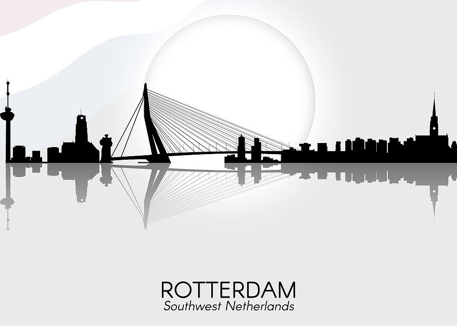 Rotterdam Digital Art by Towery Hill Fine Art America