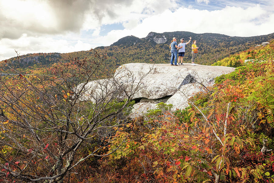 Rough Ridge in Fall Photograph by Fran Gallogly