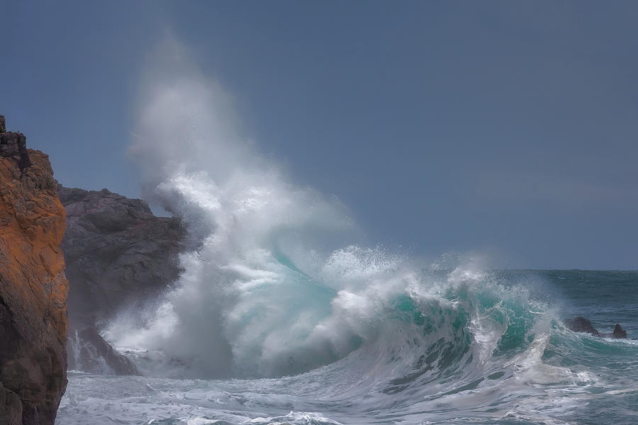 Rough sea 22 Seaside living Photograph by Giovanni Allievi