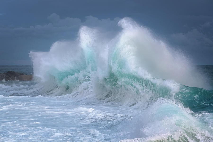 Rough sea 25 Gift for ocean lover  Photograph by Giovanni Allievi