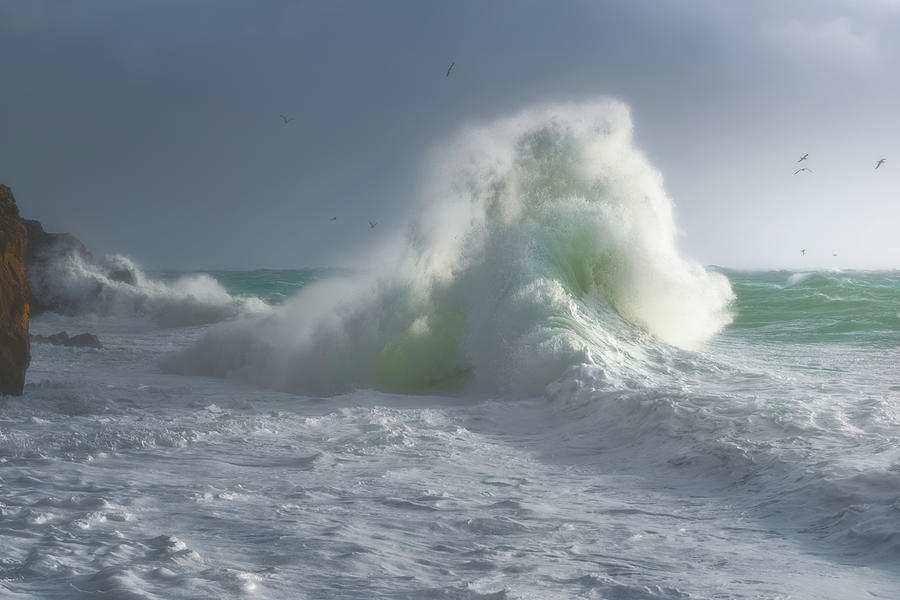 Rough sea 5 Photograph by Giovanni Allievi