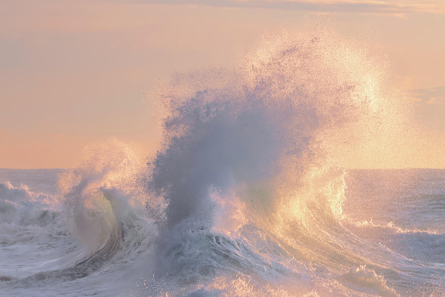 Rough sea 6 dramatic seascape Photograph by Giovanni Allievi