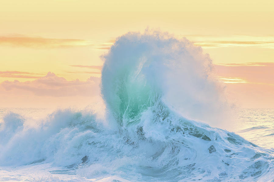 Rough sea 80 - Stunning seascape Photograph by Giovanni Allievi