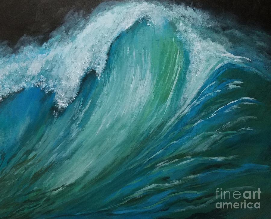 Rough Waters Painting by Jimmy Chuck Smith
