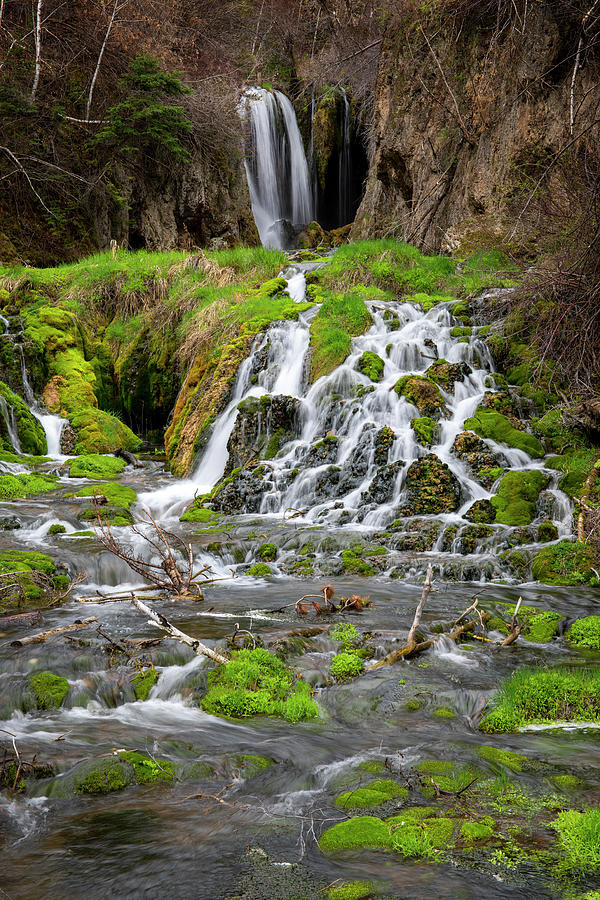 Roughlock Falls Photograph by Dan Sproul